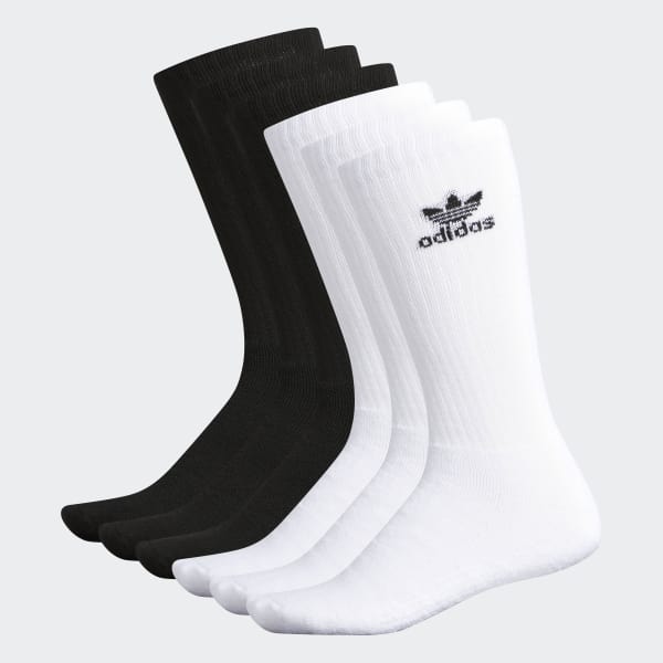 adidas Cushioned Crew Socks 3 Pairs - Black | adidas