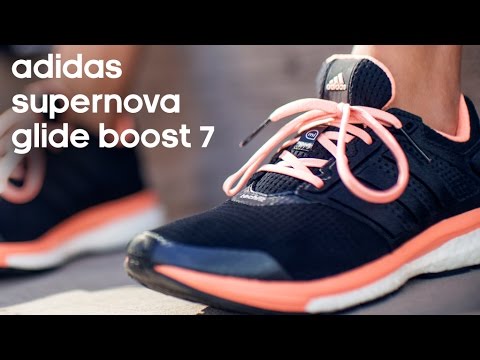 Running Shoe Overview: adidas Supernova Glide Boost 7 - YouTu