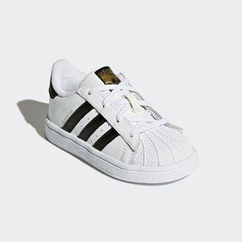 Superstar Shoes White 7.5K Kids | Superstars shoes, Adidas .