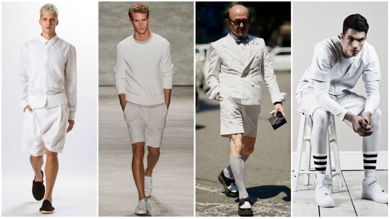 The Coolest All White Outfits for Men - The Trend Spott