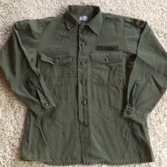 Vintage Jackets & Coats | Us Army Jacket Authentic Ft Bragg | Poshma