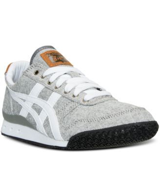 Asics Women's Ultimate 81 Casual Sneakers From Finish Line In Grey .