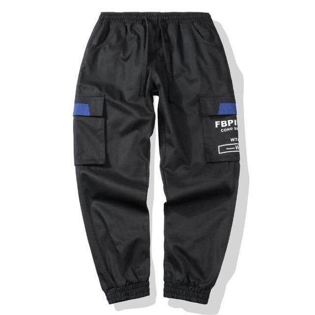 Long Pant Men Cargo Pants Baggy Trousers Fitted Bottoms Streetwear .