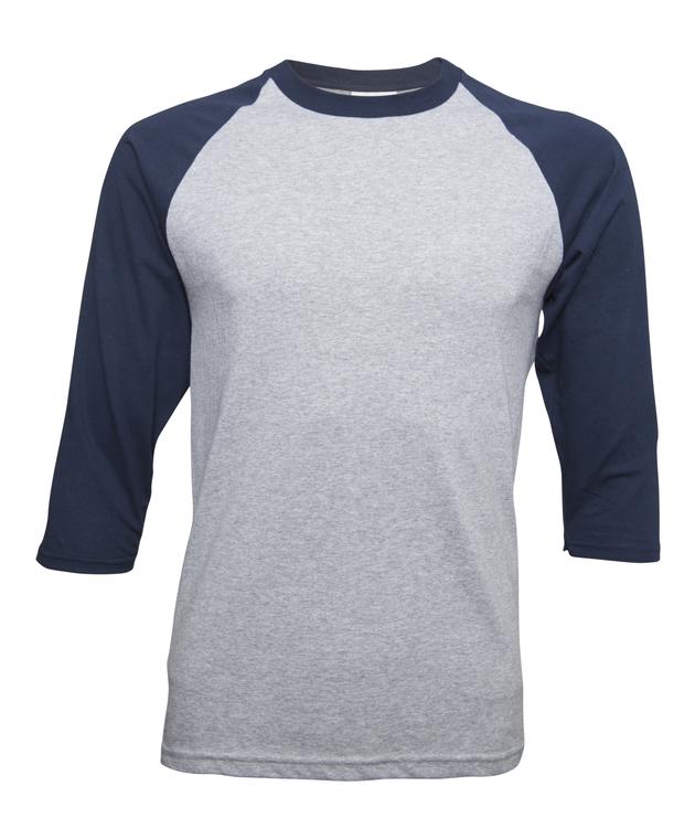 Raglan 3/4 Sleeves Baseball Shirts – Aviva Wholesa