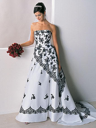 Black and White Wedding Gowns – Sang Maest