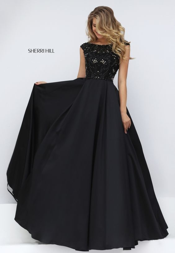 5 black prom dress options for a diva look - myschooloutfits.c