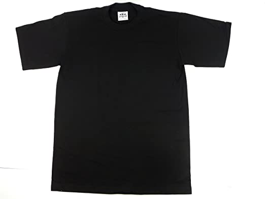 Pro 5 Super Heavy T-shirt Black XL (3 Pack) | Amazon.c