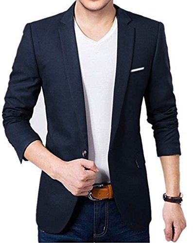 Buy BELARIO Men Fashion Mens Navy Blue Casual Blazer (36) at Amazon.