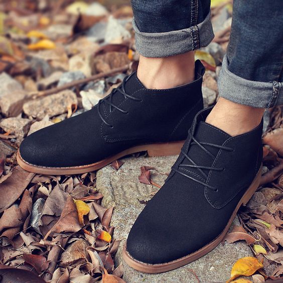 classy jeans shoes | Mens shoes boots, Mens boots casual, Shoes me