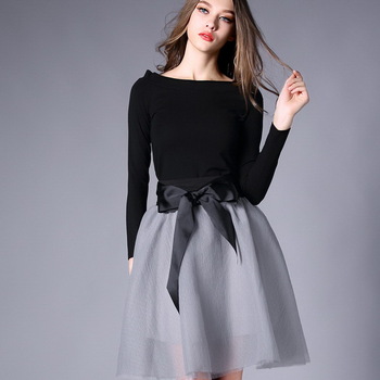 Bottom Price Best Sell High Quality Women Smart Casual Dresses .