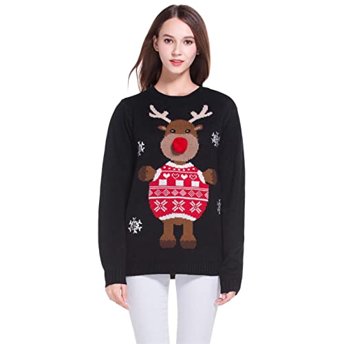 Women's Cute Christmas Sweater: Amazon.c
