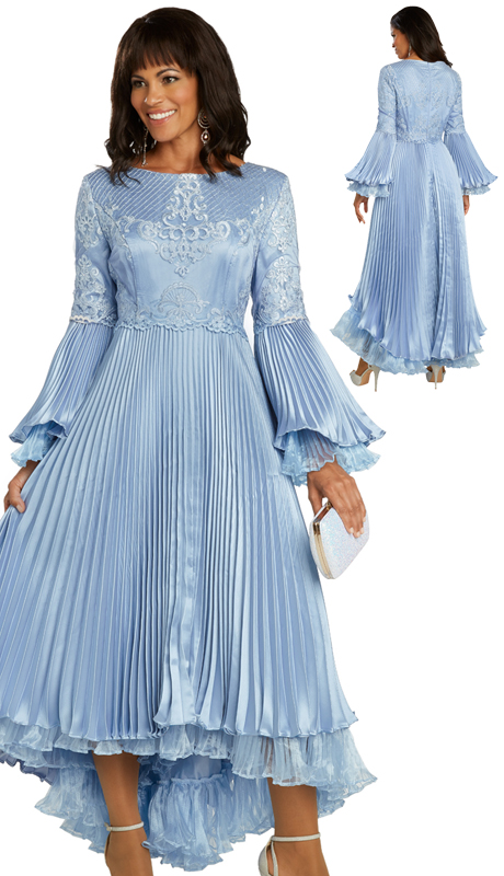 Donna Vinci 11850-FB ( 1pc Exclusive Silk Womens Church Dress Design
