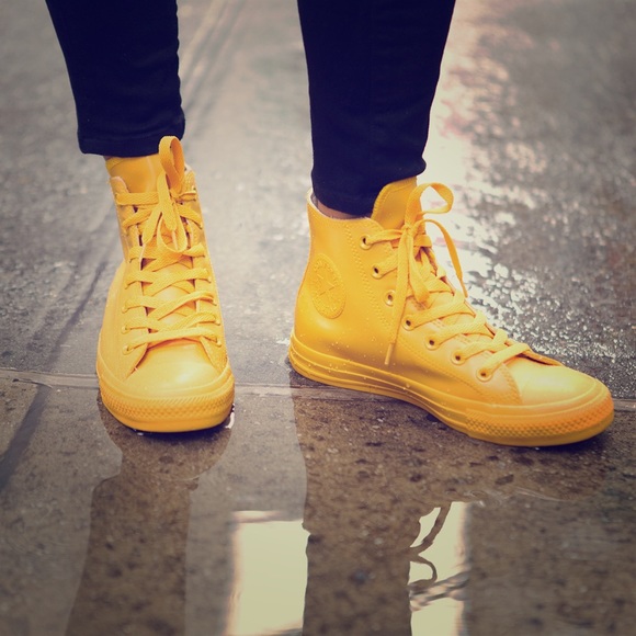 Converse Shoes | Rubber Yellow | Poshma