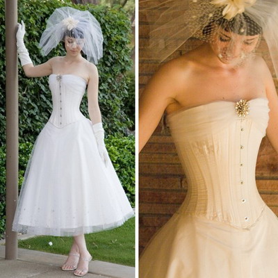 corset wedding dress vintage | Play With Fashi