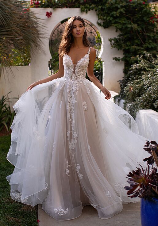 Moonlight Couture H1394 Wedding Dress | The Kn
