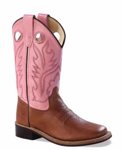 Jama Old West Cowgirl Boot - Pink - Kids' - Kids' Western Boots .