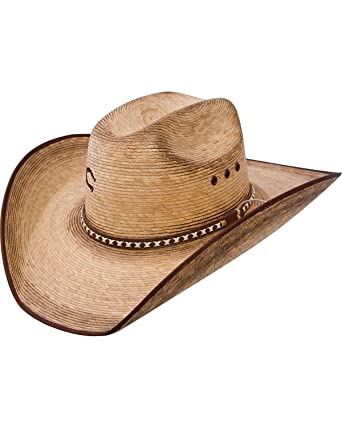 Charlie 1 Horse Hats Womens Comanche B Straw Cowgirl Hat 73/8 .
