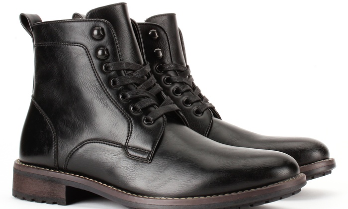 Up To 65% Off on Men's Combat Dress Boots | Groupon Goo