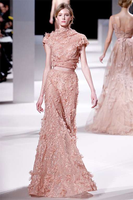 Exquisitely Embellished Evening Wear : Elie Saab SS11 Coutu