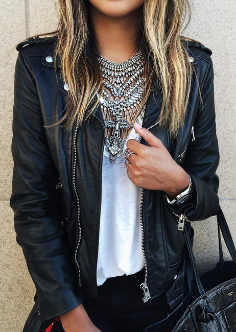 17 Faux Leather Jackets That Look Like The Real Deal | Fashion .