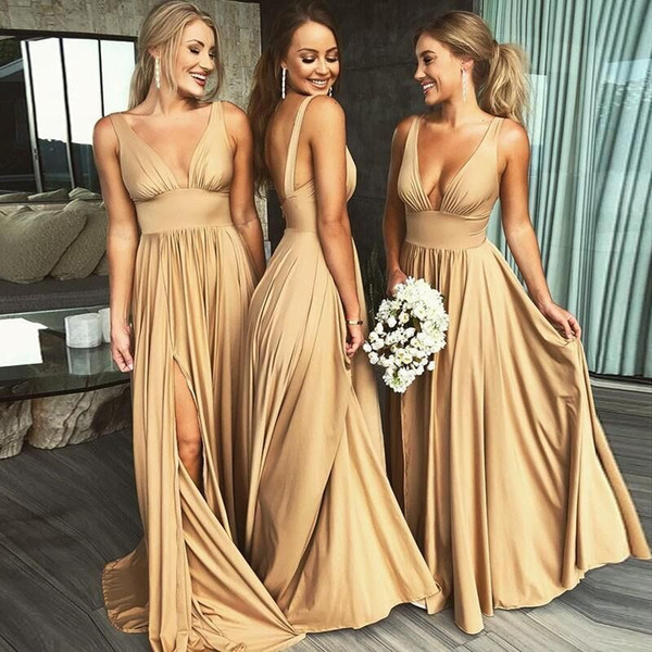 Gold Bridesmaid Dresses : findfashi