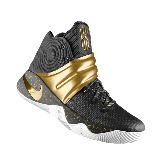 Basketball Shoe Royal Gold KJ ID | Irving shoes, Nike basketball .