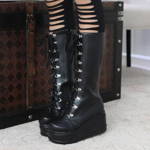 womens gothic boots 17242824 | The Cute Styl