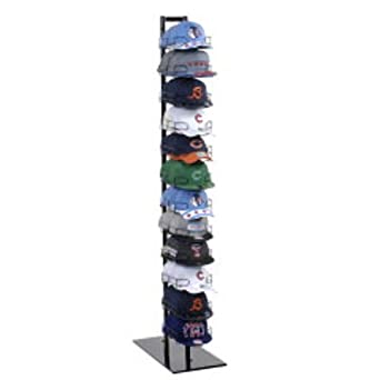 Amazon.com: New 12 Tier Baseball Hat Rack Display Tower Black 73 .