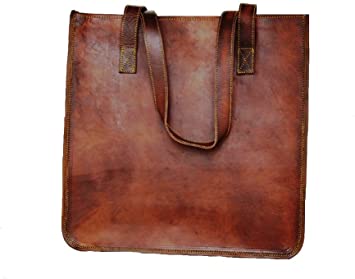 Amazon.com: Leather Vintage Gypsy bag Vintage tote bag shoulder .