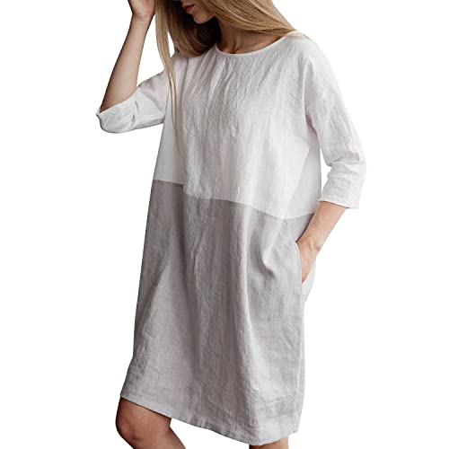 Women's Linen Dresses: Amazon.c