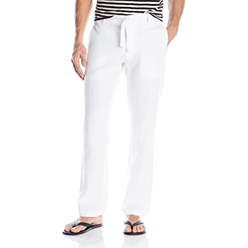 White Linen Pants for Man: Amazon.c