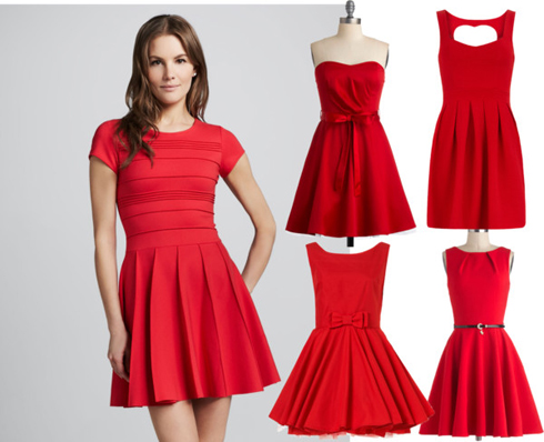 Little Red Dress | Bermond Fashi