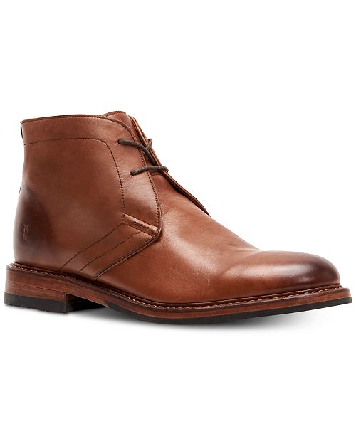 Frye Men's Murray Leather Chukka Boots & Reviews - All Men's Shoes .