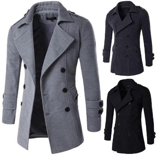 Sophisticated Men's Fashion Coat - STYLE BROS CLOTHI