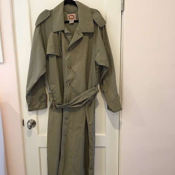 Banana Republic Jackets & Coats | Mens Trench Coat Khaki Size L .
