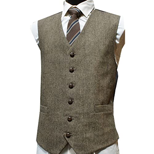 Mens Wool Vest: Amazon.c