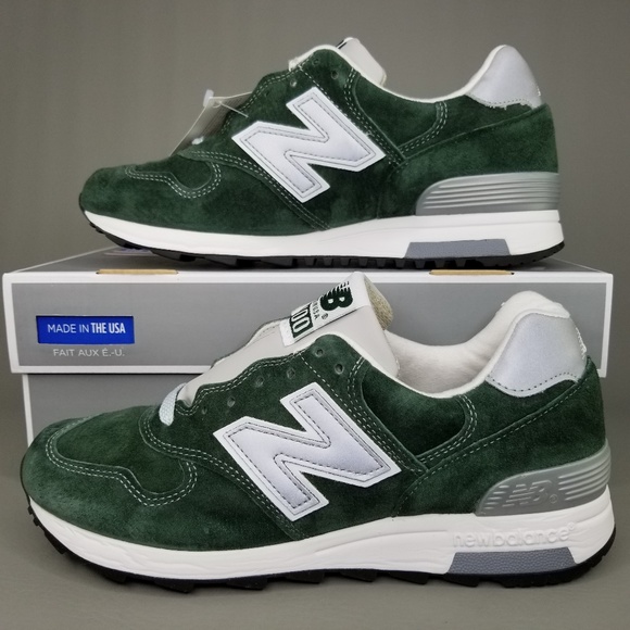 New Balance Shoes | 1400 Suede Men Made In Usa Green | Poshma