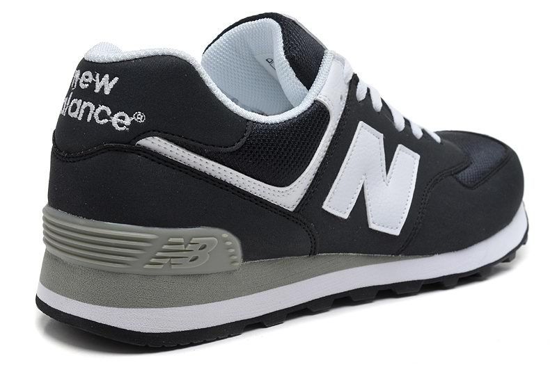 New Balance NB 574 Five Rings series White Black For Men shoes .
