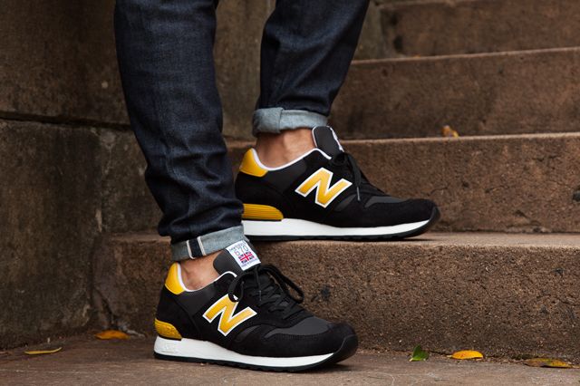 NEW BALANCE 670 (BLACK AND YELLOW PACK) - Sneaker Freaker (With .