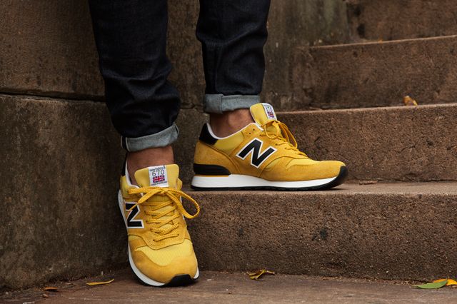 NEW BALANCE 670 (BLACK AND YELLOW PACK) - Sneaker Freaker .