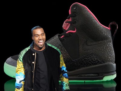 Kanye West's Nike Air Yeezy 2 Sneakers Are Selling For Over .
