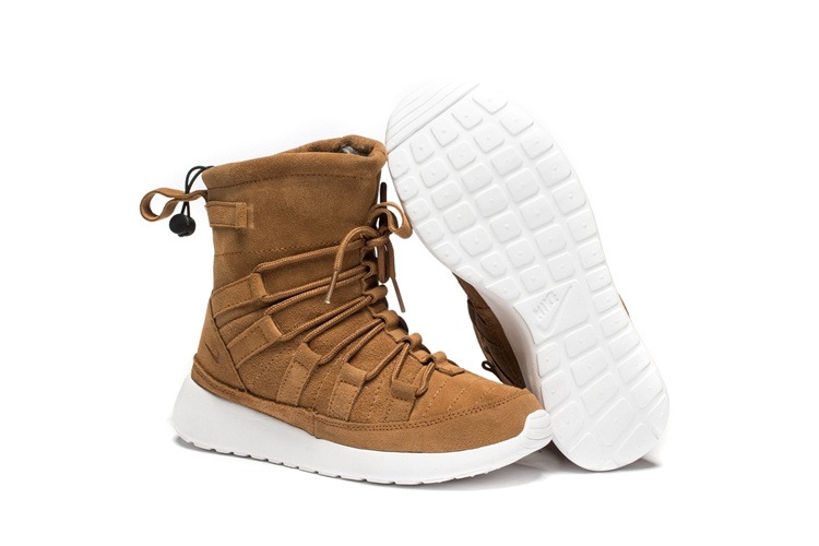 Wholesale Nike Roshe Run Wheat Suede Snow Boots Women Outlet Shop .