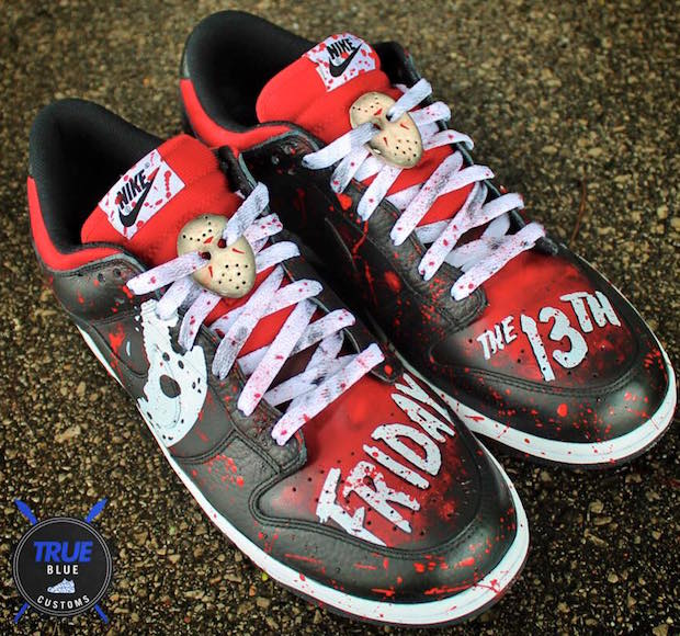 21 pairs of Friday The 13th Custom Shoes To Die F