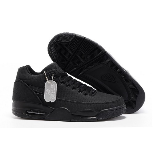 Newest Nike Flight Squad Basketball Shoes Men All Black For Sa