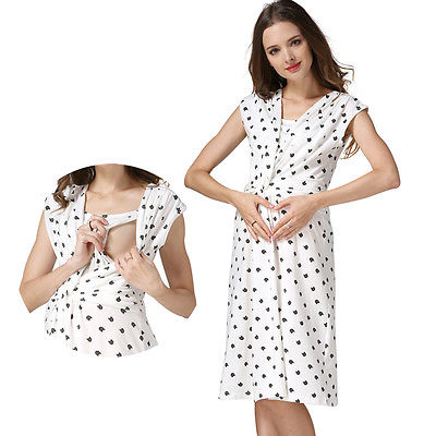 Fashion Maternity Clothes Breastfeeding Dresses Pregnancy Clothing .