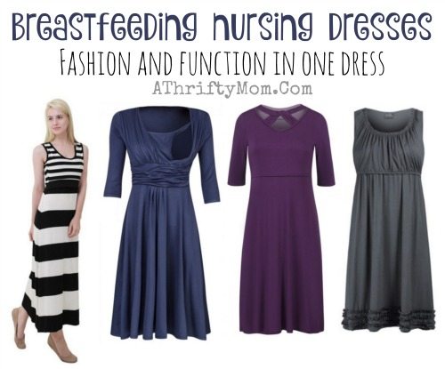 Breastfeeding Nursing Dresses, Fashion and Function In One Dress .