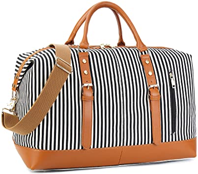 Amazon.com | CAMTOP Weekend Travel Bag Ladies Women Duffle Tote .