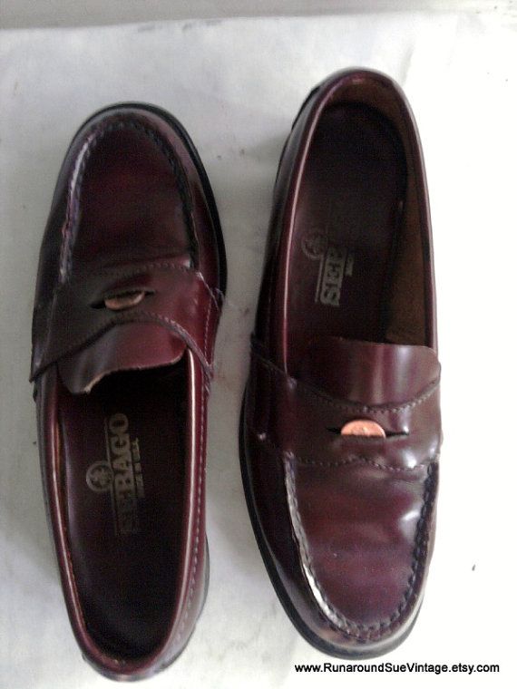 Still love penny loafers, but in high school in the 80s mine had .