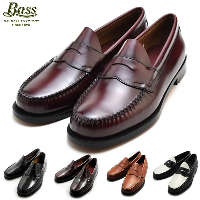 CLOUDMODA: G.H.BASS bus Penny LOGAN E Wise penny loafer Logan .