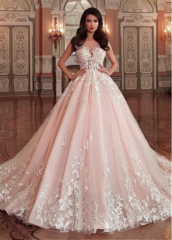 Buy discount Stunning Tulle & Organza Bateau Neckline Ball Gown .